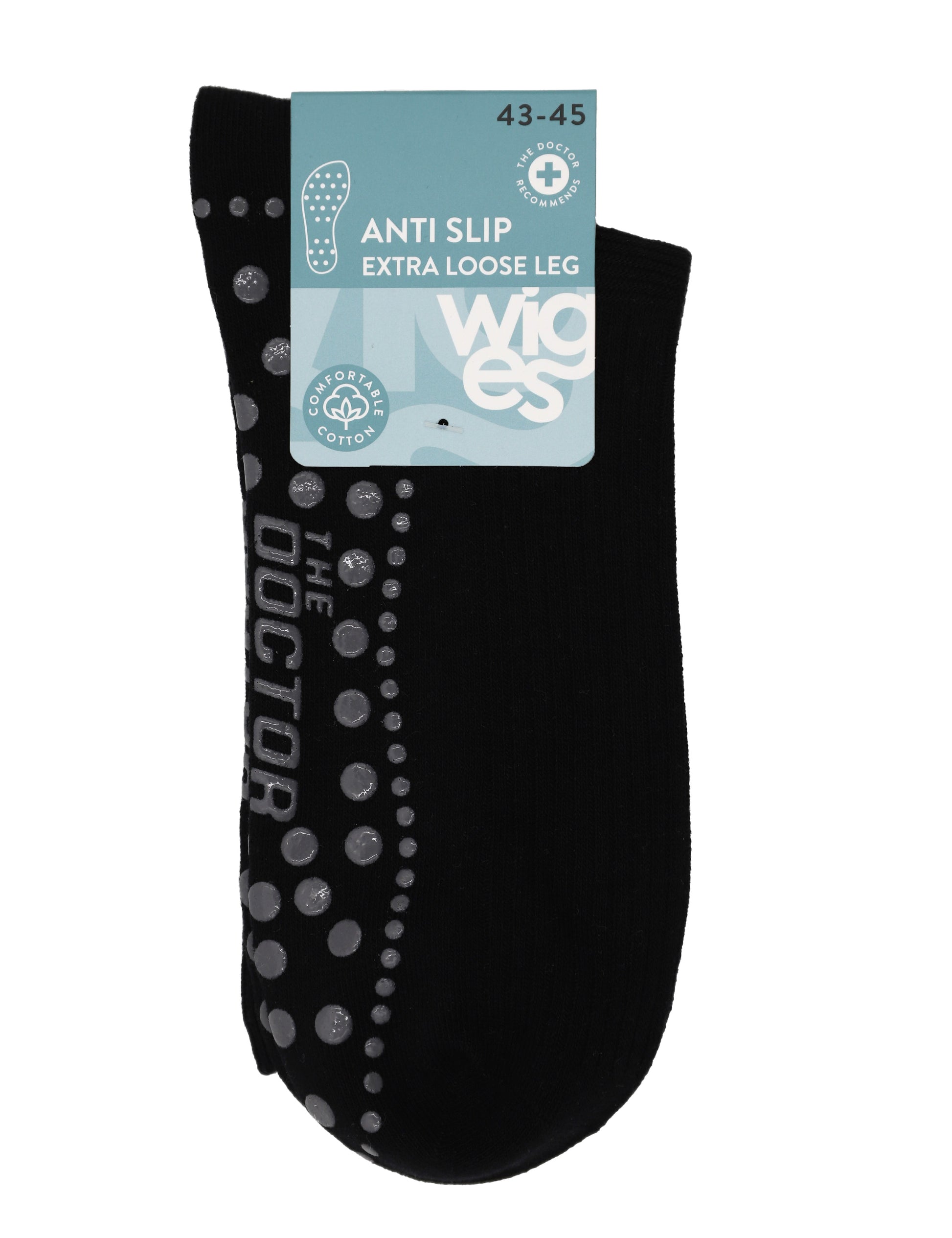 Strumpa med halkskydd lös resår